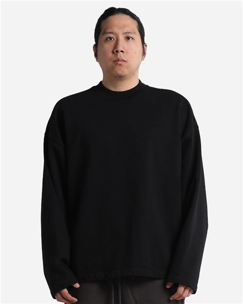 SHGTL Unisex Garment-Dyed Terry Long Sleeve T-Shirt