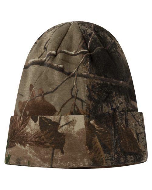 LCB12 12" Licensed Camo Cuffed Beanie