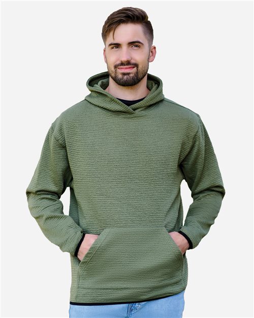 8774 Unisex Pebble Fleece Hooded Pullover