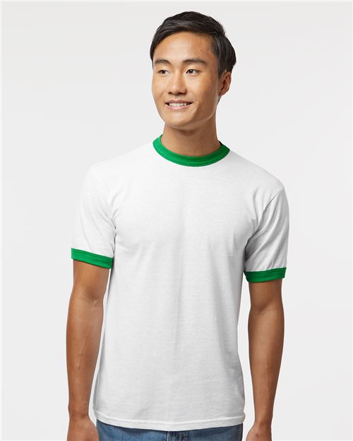 710 Unisex 50/50 Ringer T-Shirt