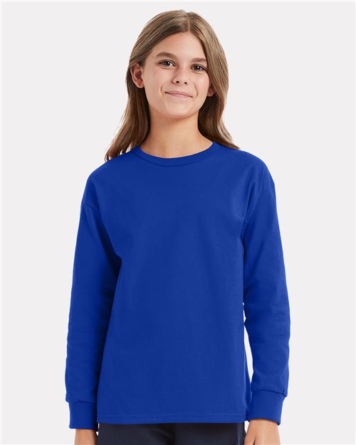 5546 Youth Authentic Long Sleeve T-Shirt