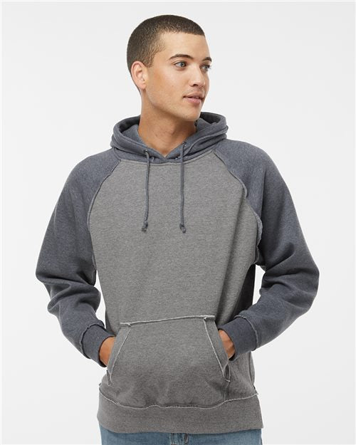 8885 Men's Vintage Heather Hooded Sweatshirt
