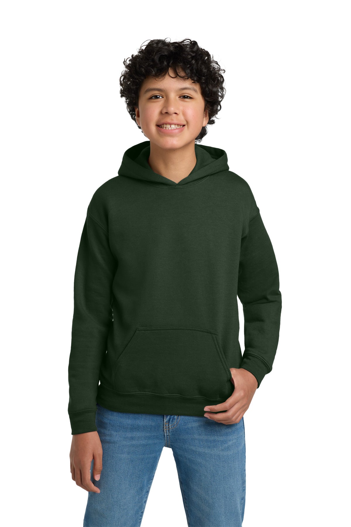 18500B_forestgreen_model_front.jpg