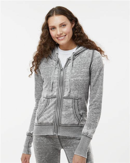 8913 Women's Zen Fleece Full-Zip Hooded Sweatshirt