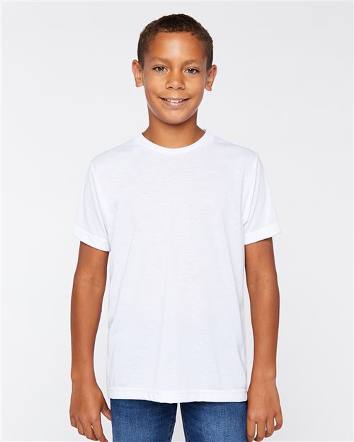 1210 Youth Polyester Sublimation Tee