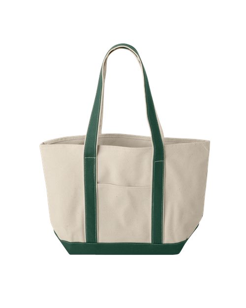 8871 Windward Large Cotton Canvas Classic Resort Tote