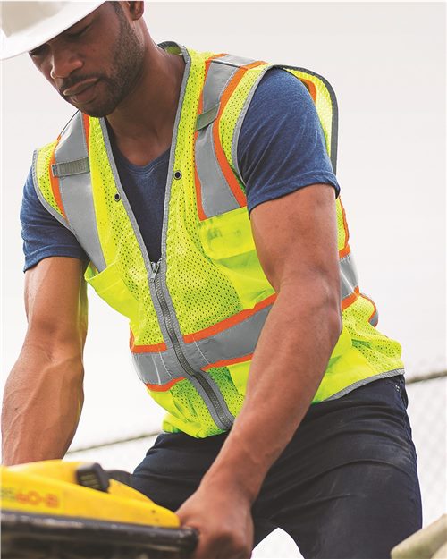 1510-1511 Unisex Premium Brilliant Series Heavy-Duty Class 2 Vest