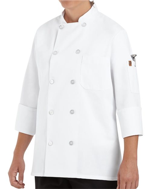 0401 Women's Ten Button Chef Coat