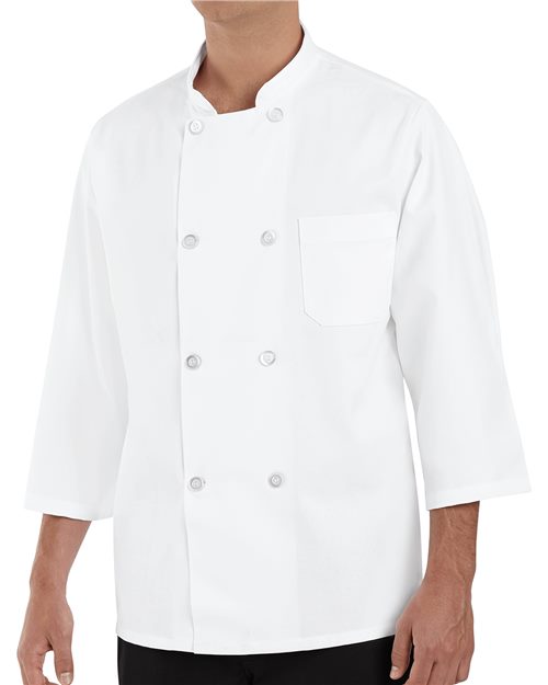 0402 Three-Quarter Sleeve Chef Coat
