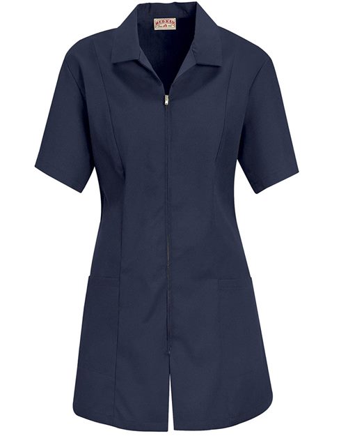 KP43 Women's Zip Front Smock