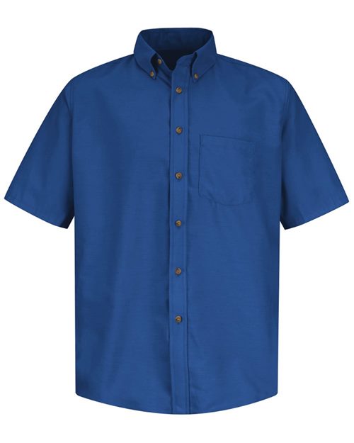 SP80 Men's Poplin Short Sleeve Dress Shirt