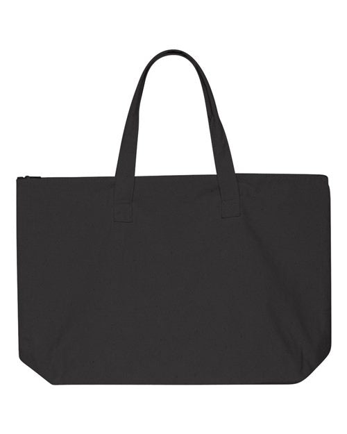 8863 Tote with Top Zippered Closure
