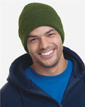 3825 USA-Made 12'' Knit Cuffed Beanie