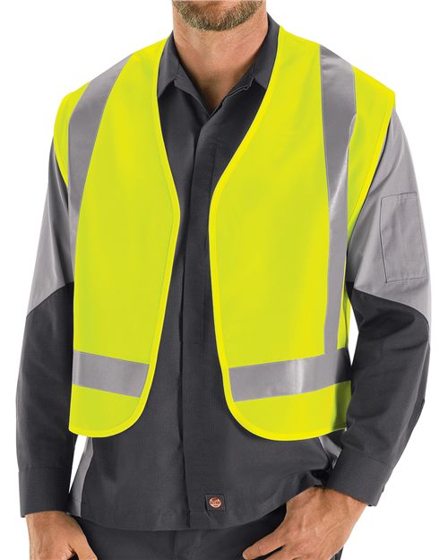 VYV6 Men's High Visibility Safety Vest