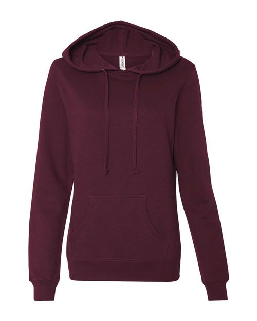 SS650 Women's Junior Fit Heavenly Fleece Lightweight Hooded Sweatshirt