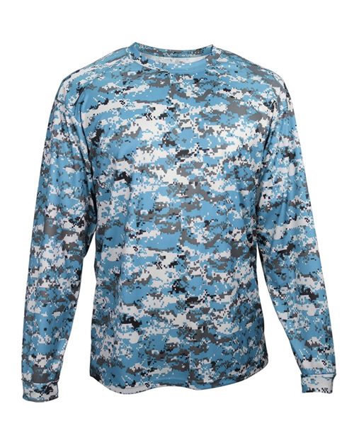 4184 Men's Digital Camo Long Sleeve T-Shirt