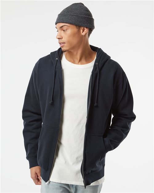 IND4000Z Unisex Heavyweight Full-Zip Hooded Sweatshirt