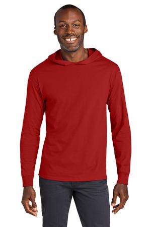 363LH Classics Unisex Cotton Long Sleeve Hooded T-Shirt