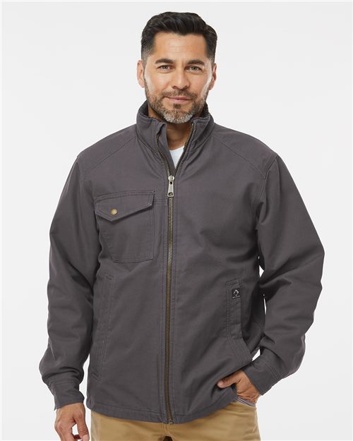 5037 Men's Endeavor Canyon Cloth Canvas Jacket with Sherpa Lining