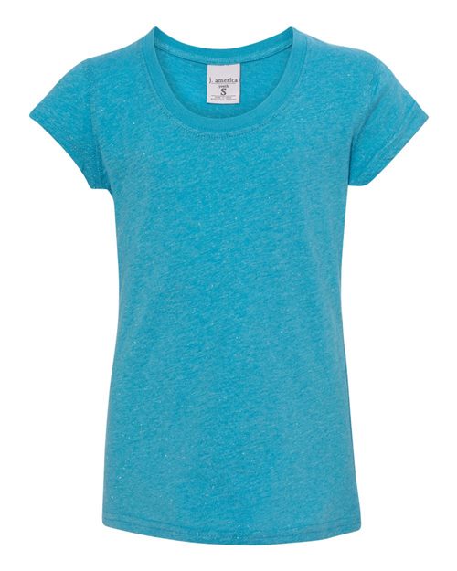 8129 Youth Glitter T-Shirt