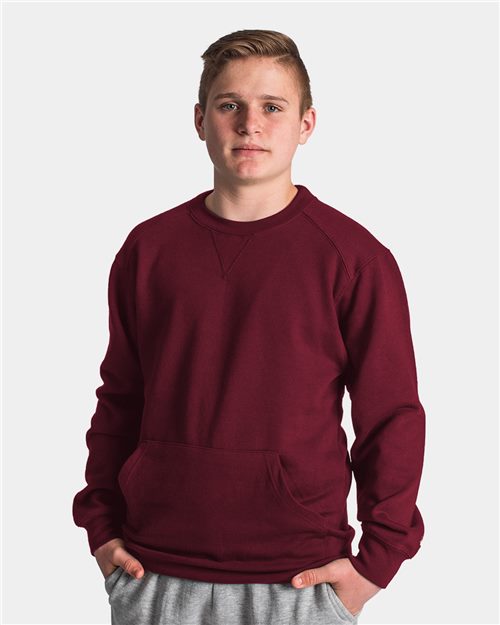 1252 Unisex Pocket Crewneck Sweatshirt