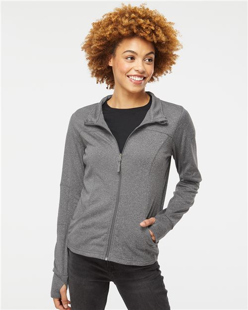 EXP60PAZ Women's Poly-Tech Full-Zip Track Jacket