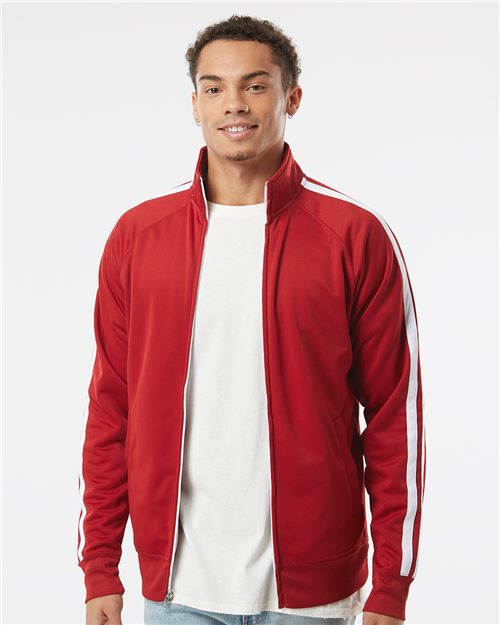 EXP70PTZ Men's Lightweight Poly-Tech Full-Zip Track Jacket