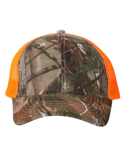 LC5M Licensed Camo Mesh Back Cap