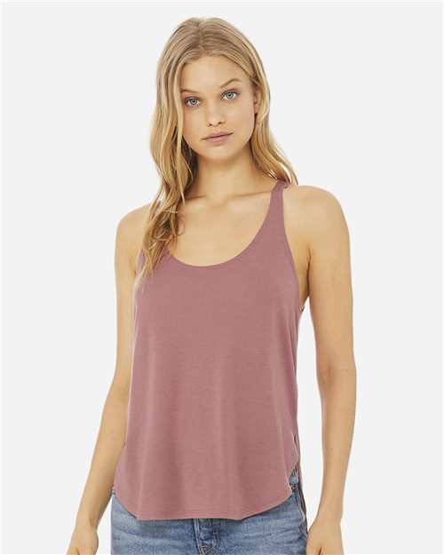 8802 Women's Flowy Tank with Side Slit
