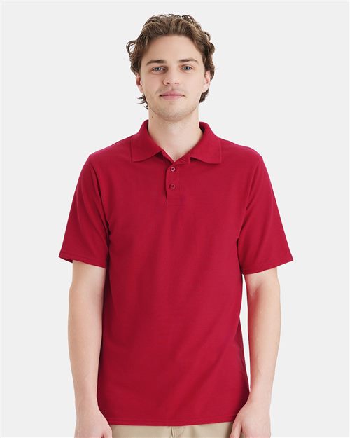 055P Men's Piqué Polo