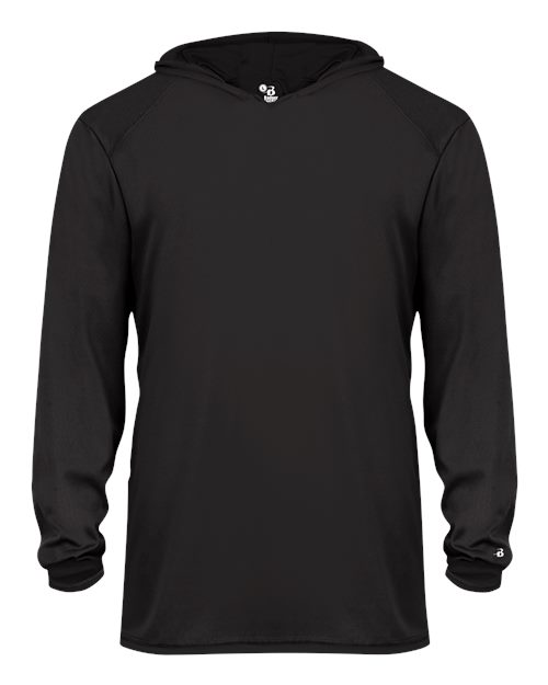 2105 Youth B-Core Long Sleeve Hooded T-Shirt