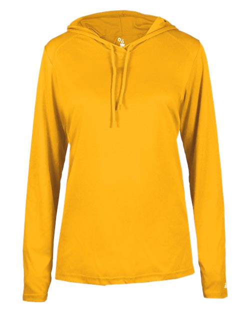 4165 Women's B-Core Long Sleeve Hooded T-Shirt