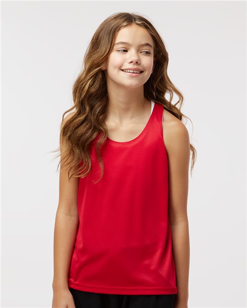 2166 Girls’ B-Core Racerback Tank Top