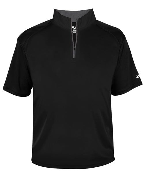 4199 Men's B-Core Short Sleeve Quarter-Zip