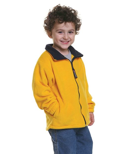 1115 Youth USA-Made Full-Zip Fleece Jacket