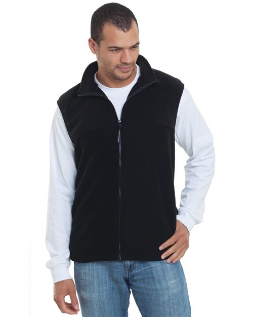 1120 Men's USA-Made Full-Zip Fleece Vest