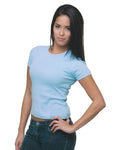 4539 Women's USA-Made Cap Sleeve T-Shirt