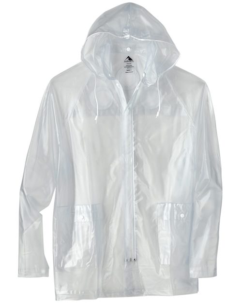 3160 Men's Clear Hooded Rain Jacket