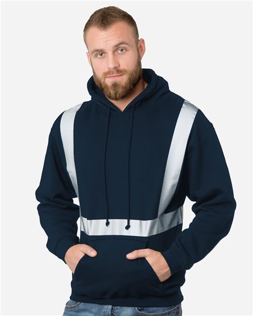 3796 Unisex USA-Made Hi-Visibility Hooded Sweatshirt