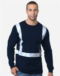 3761 Men's USA-Made Hi-Visibility Long Sleeve T-Shirt