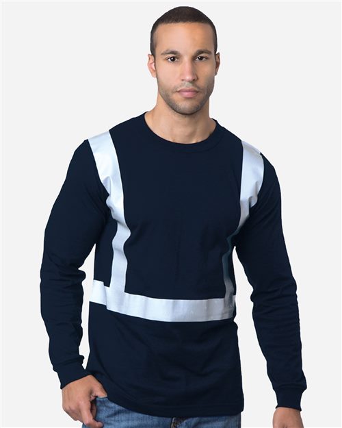 3761 Men's USA-Made Hi-Visibility Long Sleeve T-Shirt