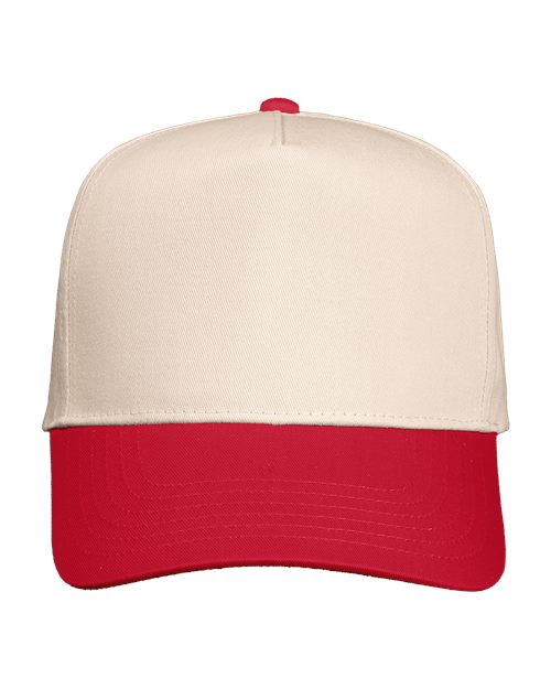 8869 Five-Panel Twill Cap