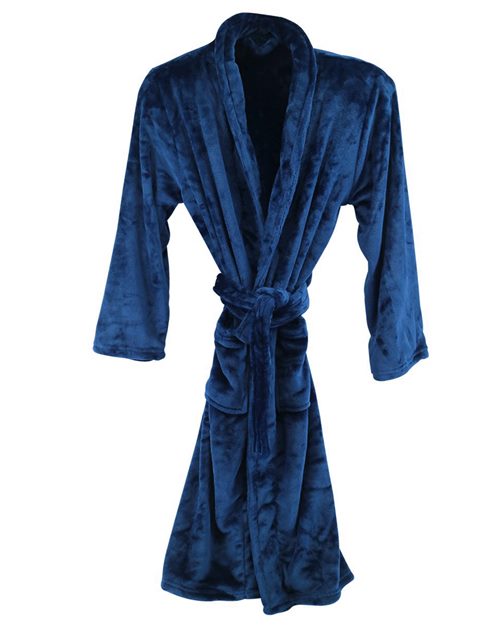 8723 Unisex Mink Touch Luxury Robe