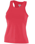 1203 Girls' Solid Racerback Tank Top