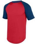 1509 Youth Wicking Short Sleeve Baseball Jersey