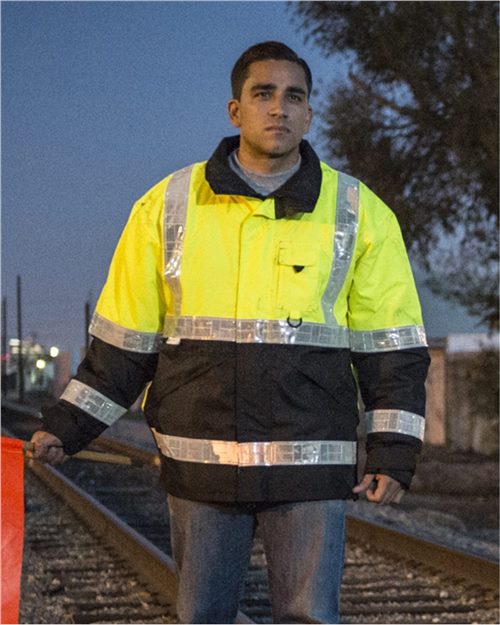 RWJ100-101 Unisex Storm Stopper Pro Rainwear Jacket