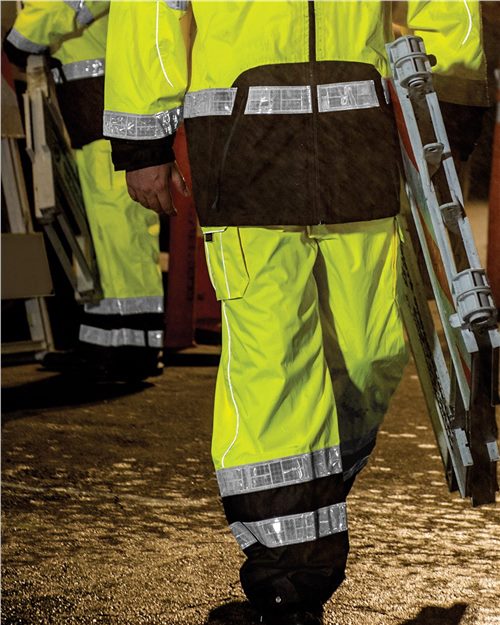 RWP106-107 Unisex Premium Black Series Rainwear Pants