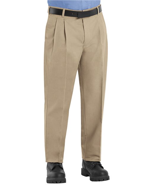PT38 Men's Pleated Twill Slacks