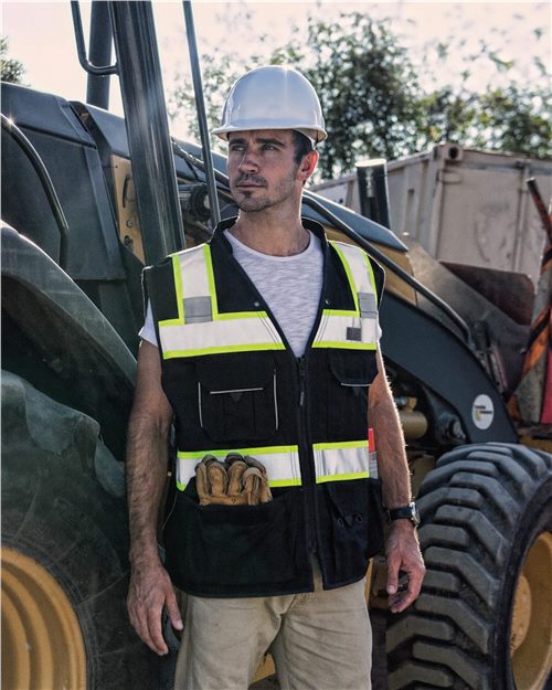 B500 Unisex EV Series Enhanced Visibility Professional Utility Vest