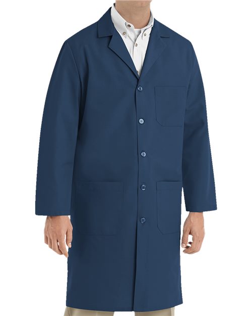 KP14T Unisex Tall Button Front Lab Coat